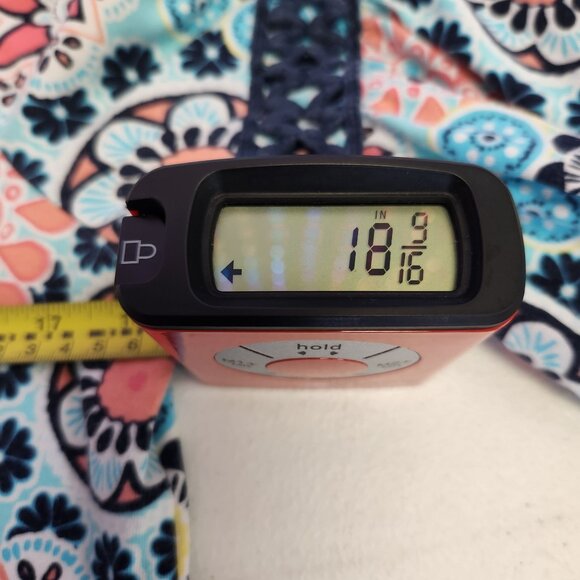 Crown & Ivy Women's M Blue Floral Bell Sleeve Pullover Knit Top - Picture 6 of 8